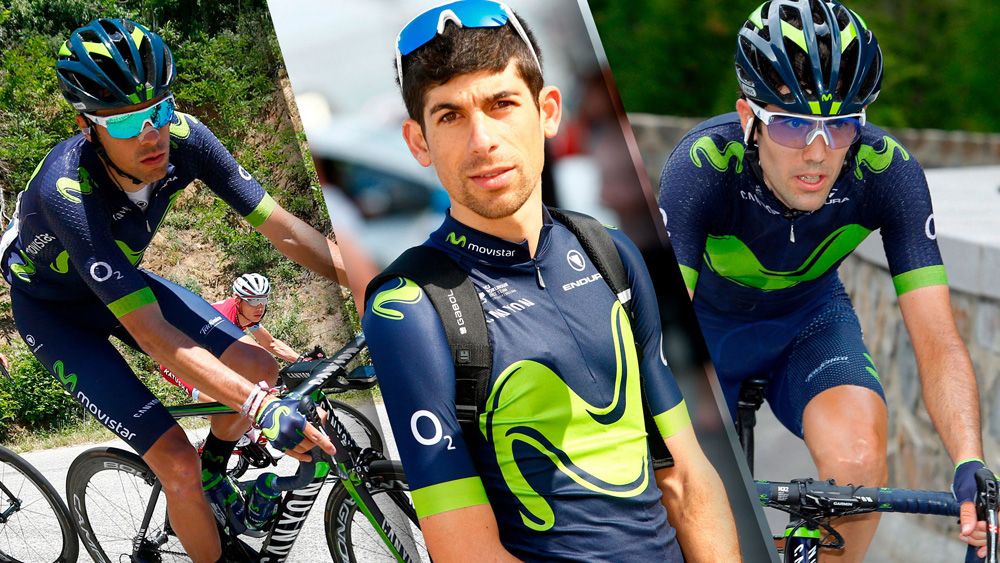 Arcas, Oliveira y Pedrero renuevan con Movistar Team