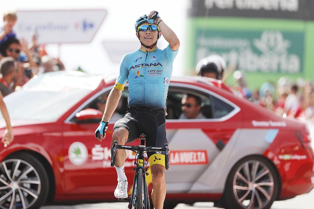 'Superman' López venció en Sierra Nevada en la edición 17' de La Vuelta. 