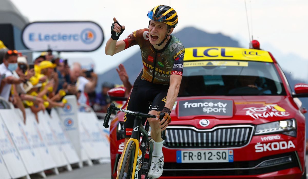 Jonas Vingegaard, último ganador del Tour de Francia, estará en O Gran Camiño.