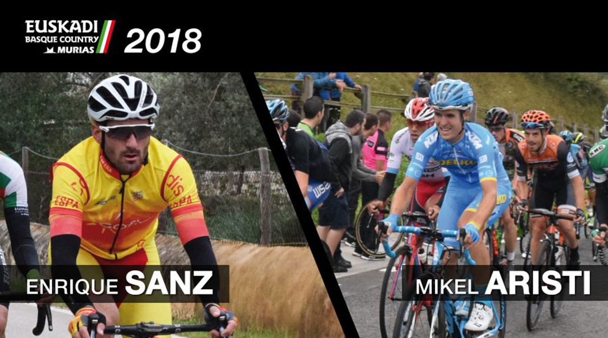Enrique Sanz y Mikel Aristi correrán en el Euskadi Basque Country – Murias Taldea