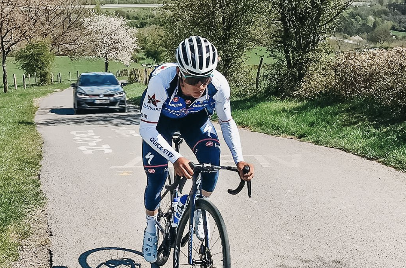 Remco Evenepoel no descansa por Navidad.