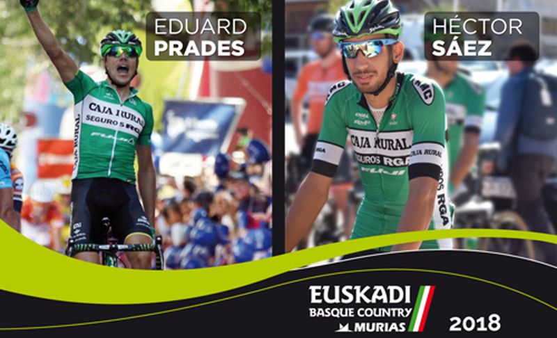 Héctor Sáez y Eduard Prades correrán en el Euskadi-Murias