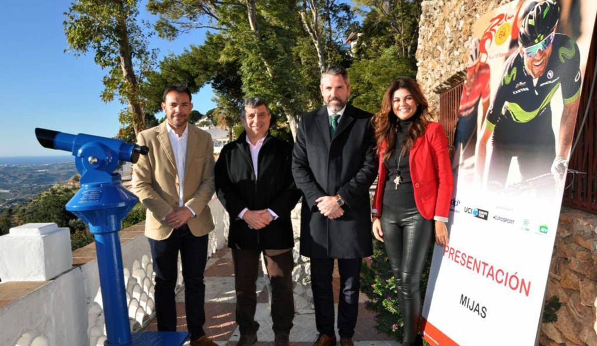 La localidad de Mijas inicio de Carrera de la 64ª Ruta del Sol