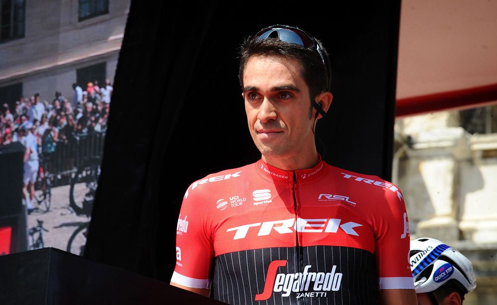 Alberto Contador: “Es un palo”