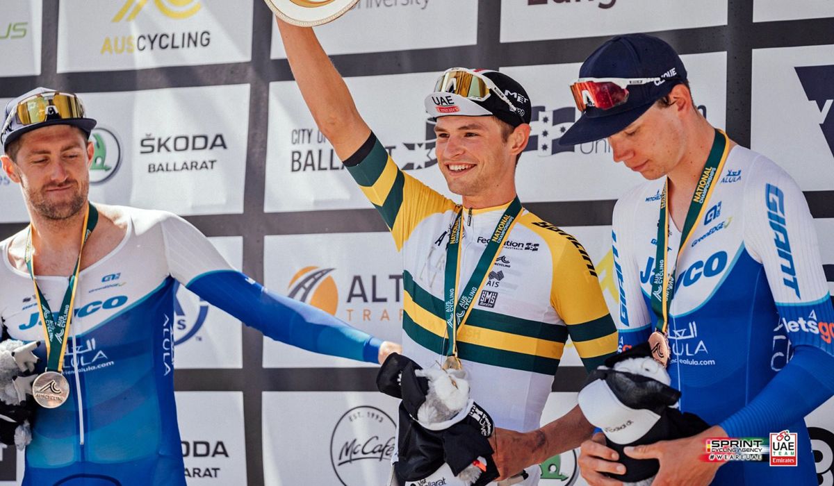 Jay Vine, campeón de Australia contrarreloj