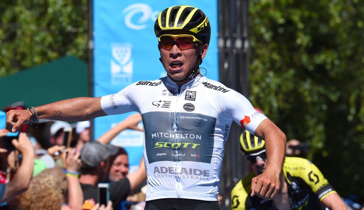 Caleb Ewan, victoria y liderato en el Tour Down Under
