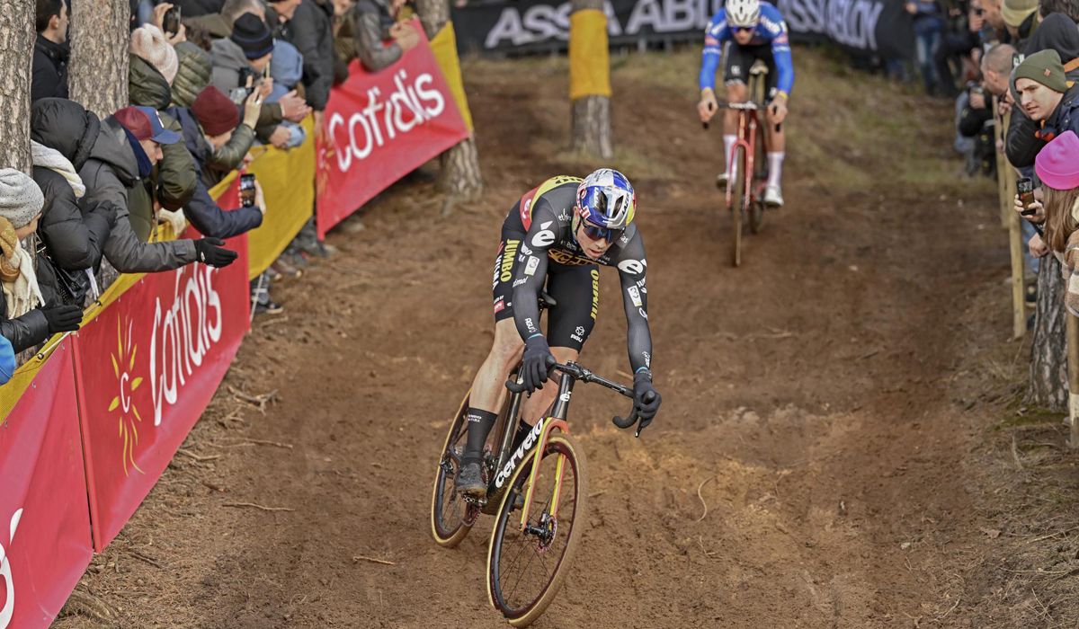 Van Aert y Van der Poel, en una imagen del pasado Telenet Superprestige 