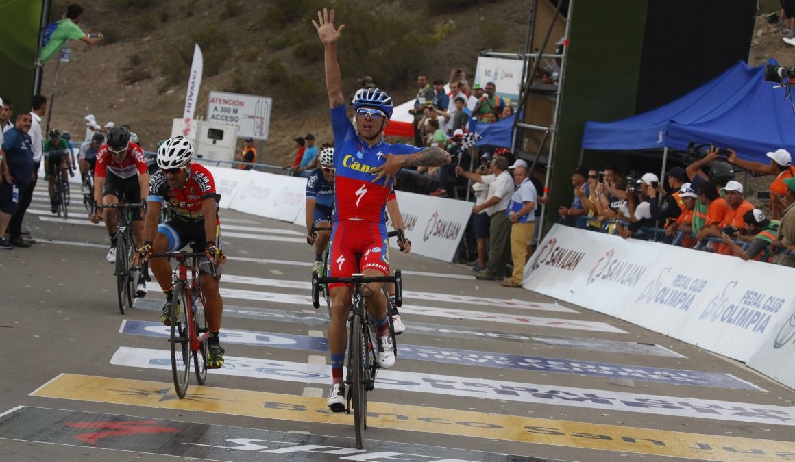 Román Villalobos da la sorpresa en la 2º etapa de la Vuelta a San Juan