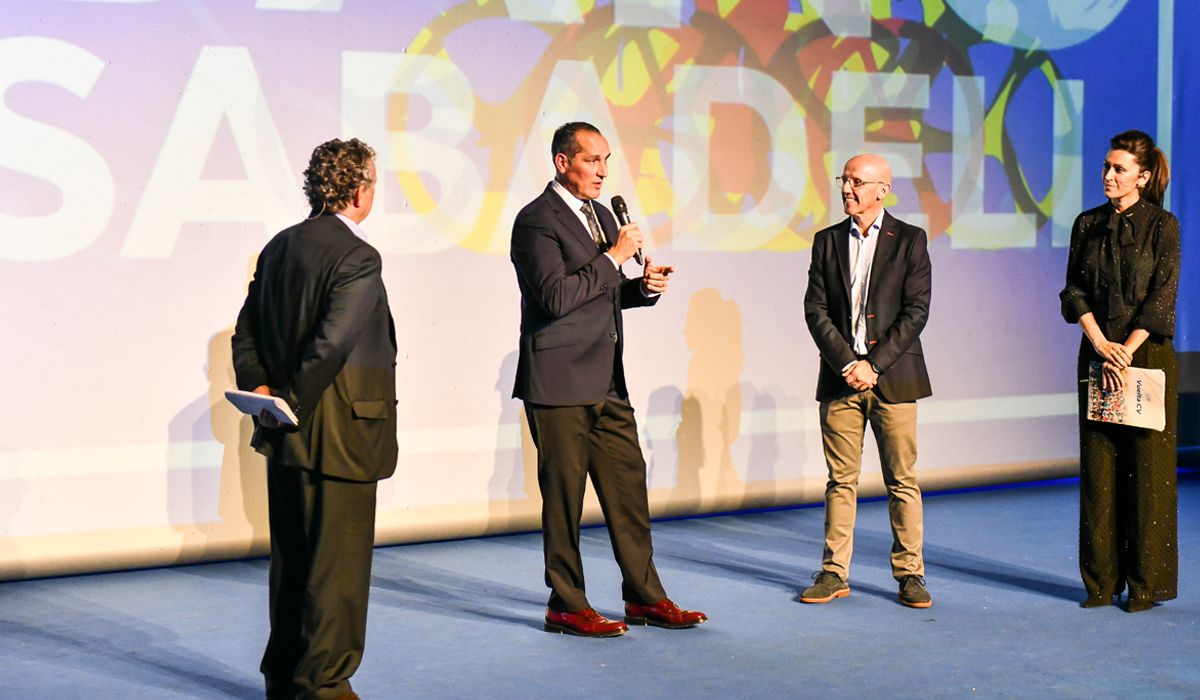 Ángel Casero, director de la VCV, durante la gala de presentación del recorrido