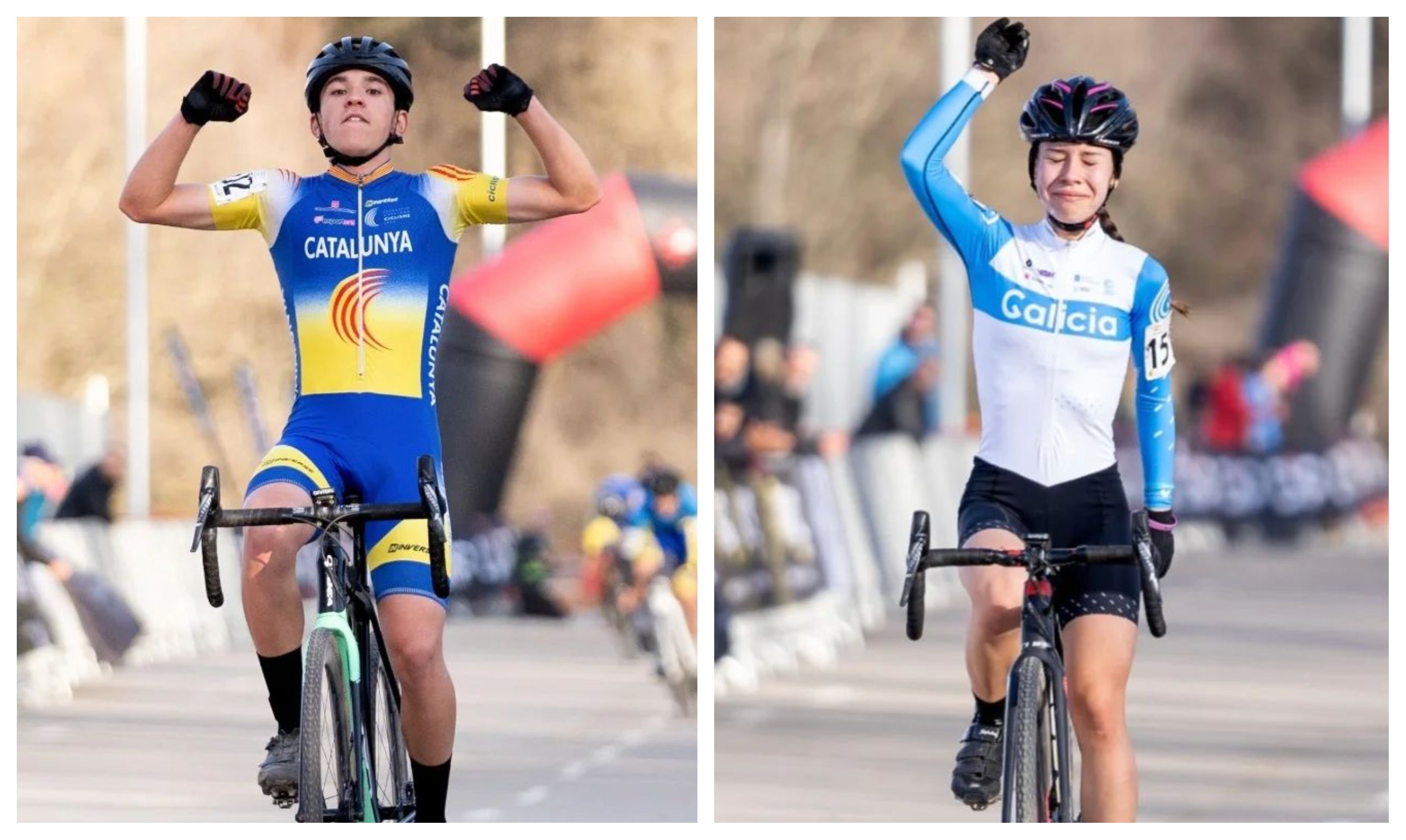 Lorena Patiño y Roc Cubi, nuevos campeones de España cadete de CX