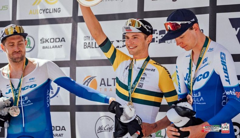 jay vine campeon de australia contrarreloj jay vine campeon de australia contrarreloj