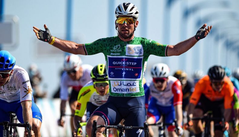 cavendish celebra una victoria en el tour de oman cavendish celebra una victoria en el tour de oman