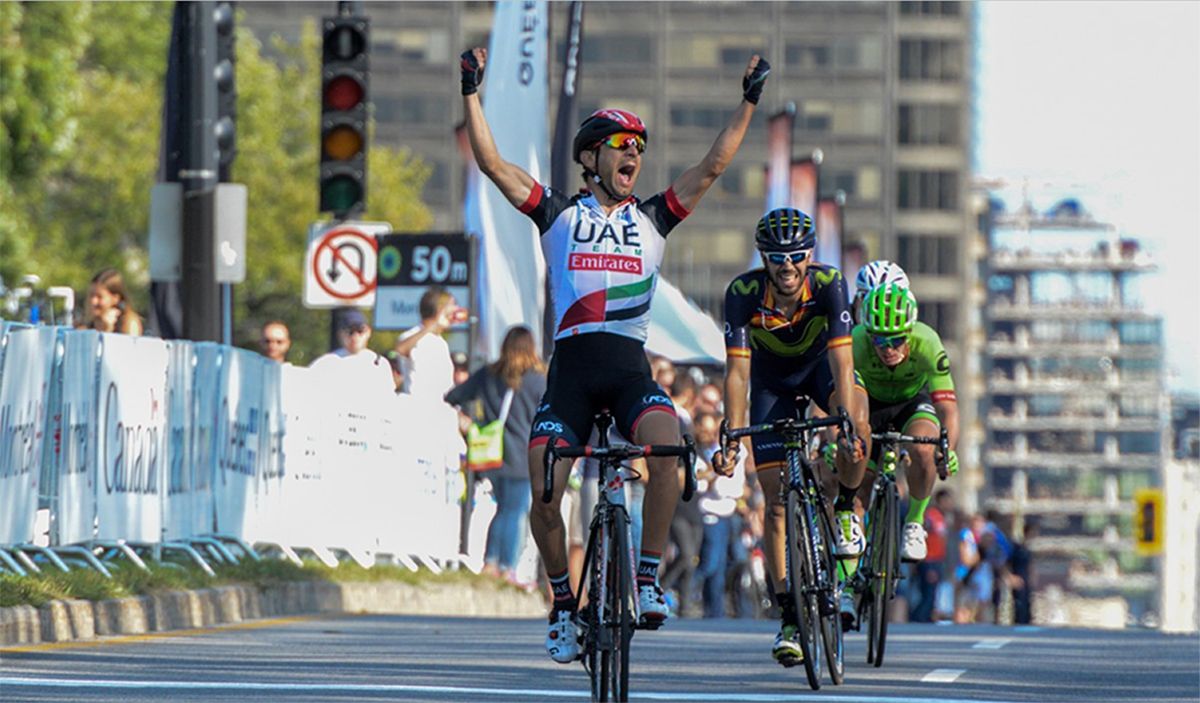 Un sensacional Herrada, 2º en Montreal; victoria de Ulissi