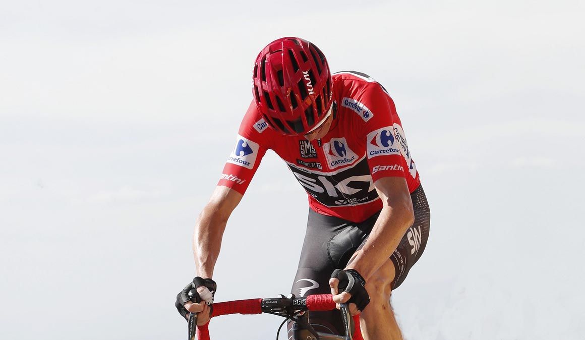 Chris Froome y su tos