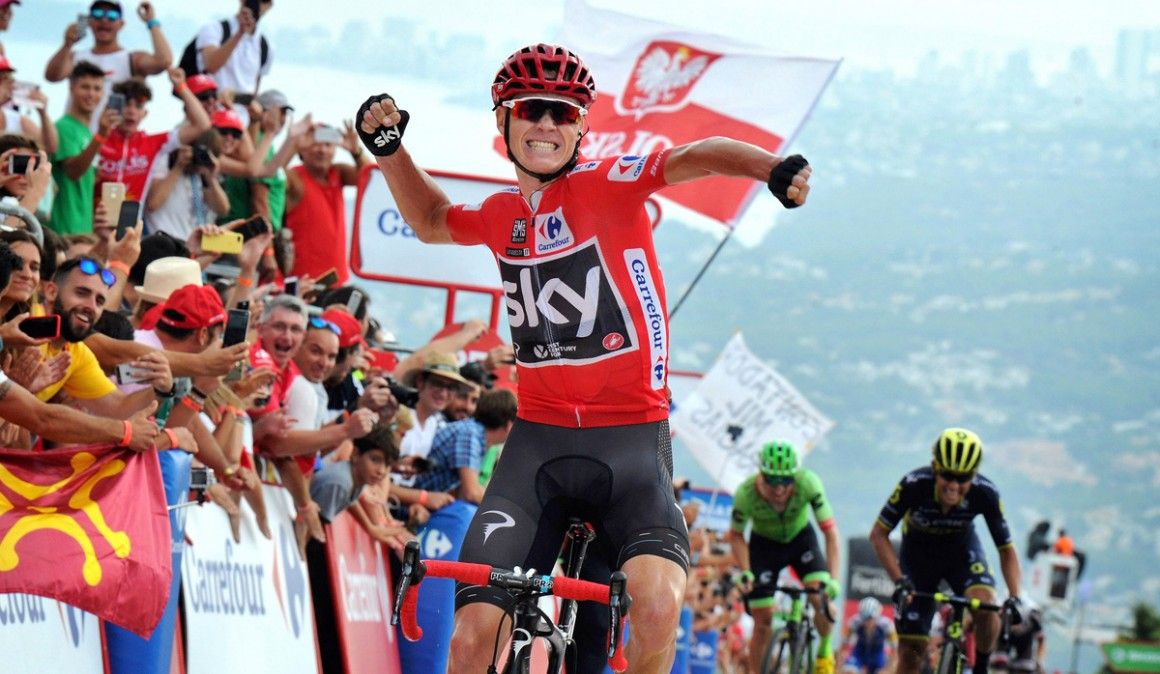 Chris Froome, positivo en la Vuelta a España 2017
