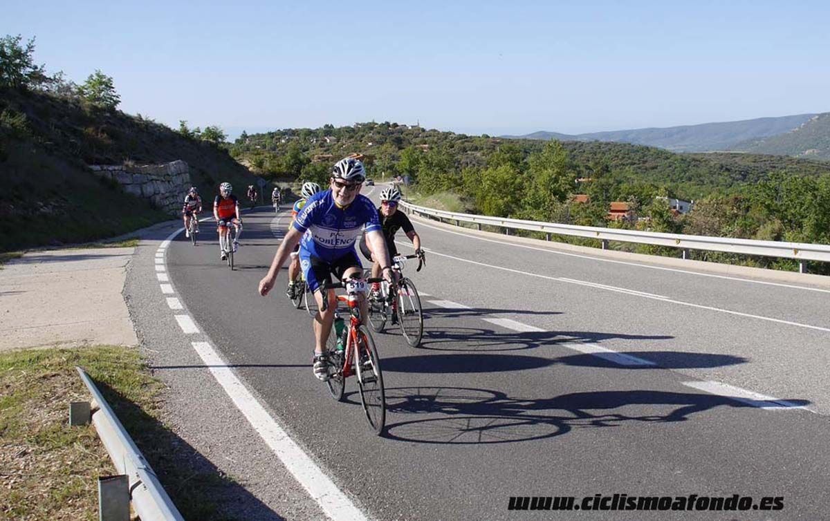 La marcha cicloturista Montsec-Montsec celebra su décimo aniversario