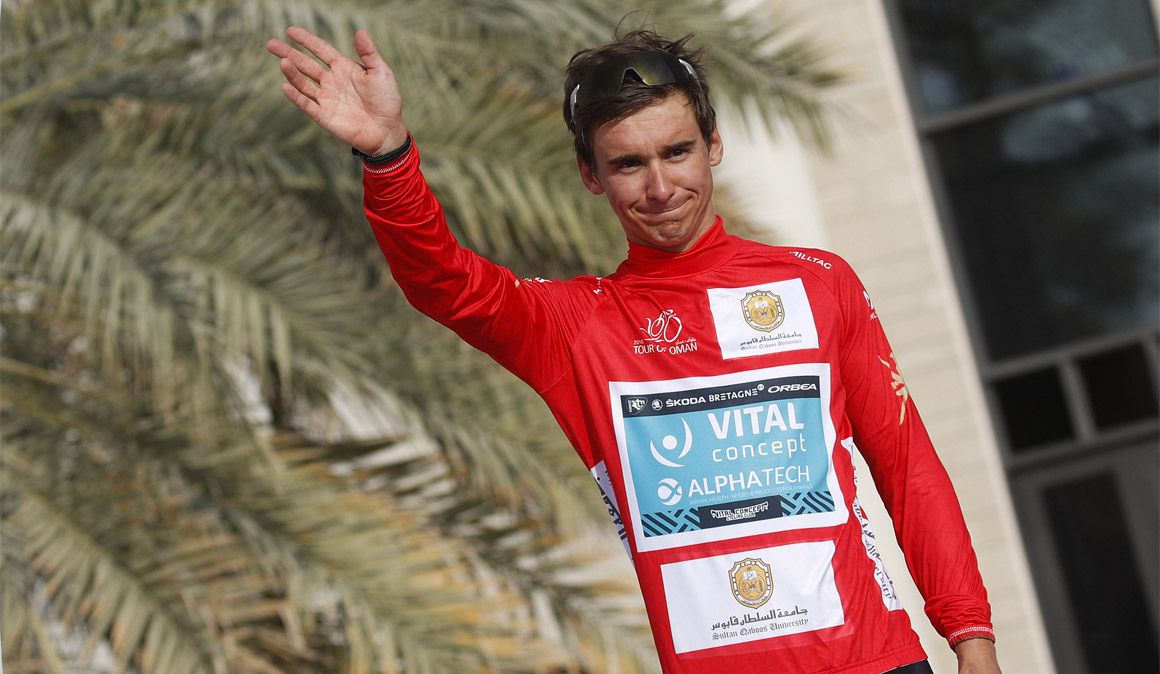 Bryan Coquard, primer líder del Tour de Omán