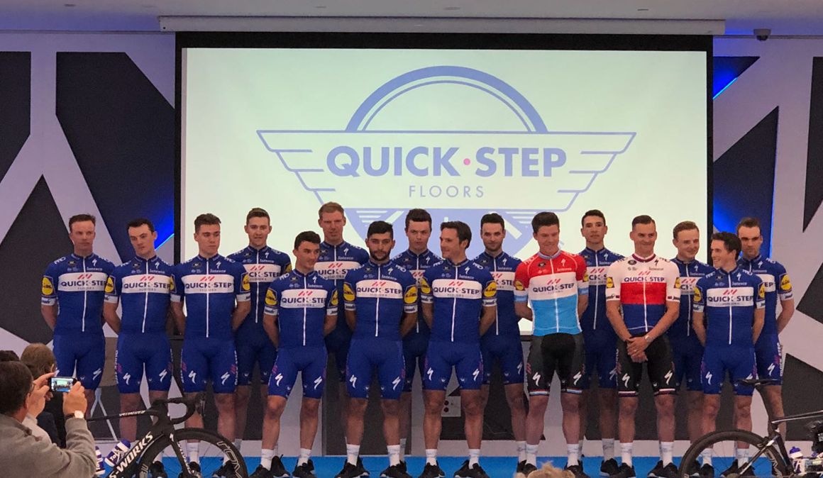 Presentado en Calpe el Quick-Step Floors 2018