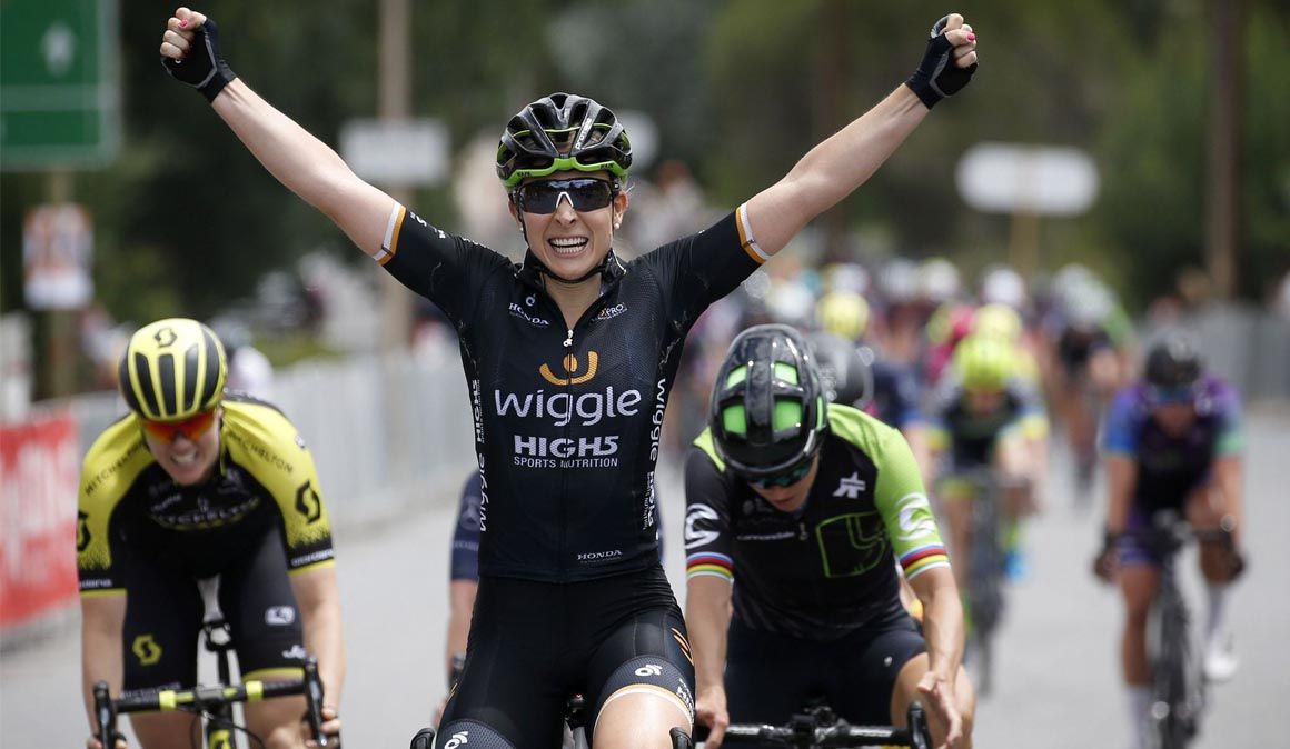 Nettie Edmondson gana la etapa inaugural del Santos Women's Tour