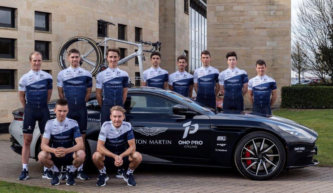 Aston Martin se asocia con el equipo inglés One Pro Cycling