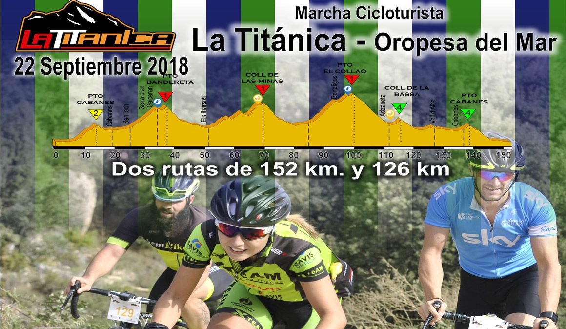 V marcha La Titánica: ciclismo con pasión
