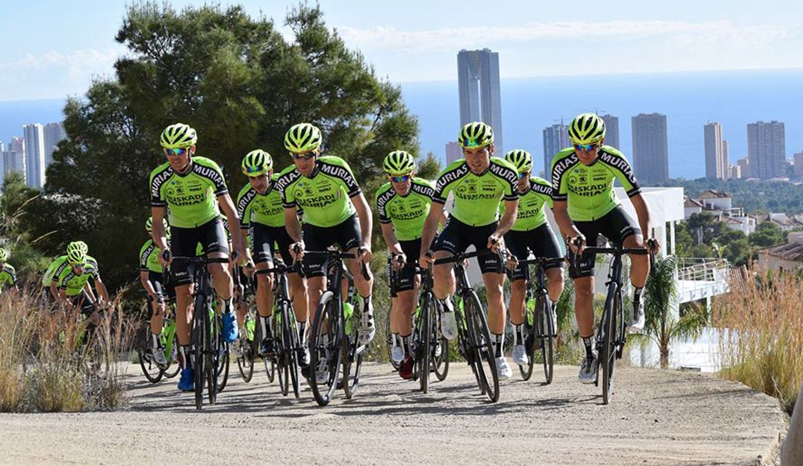 Euskadi-Murias confirma su equipo para la Ruta del Sol