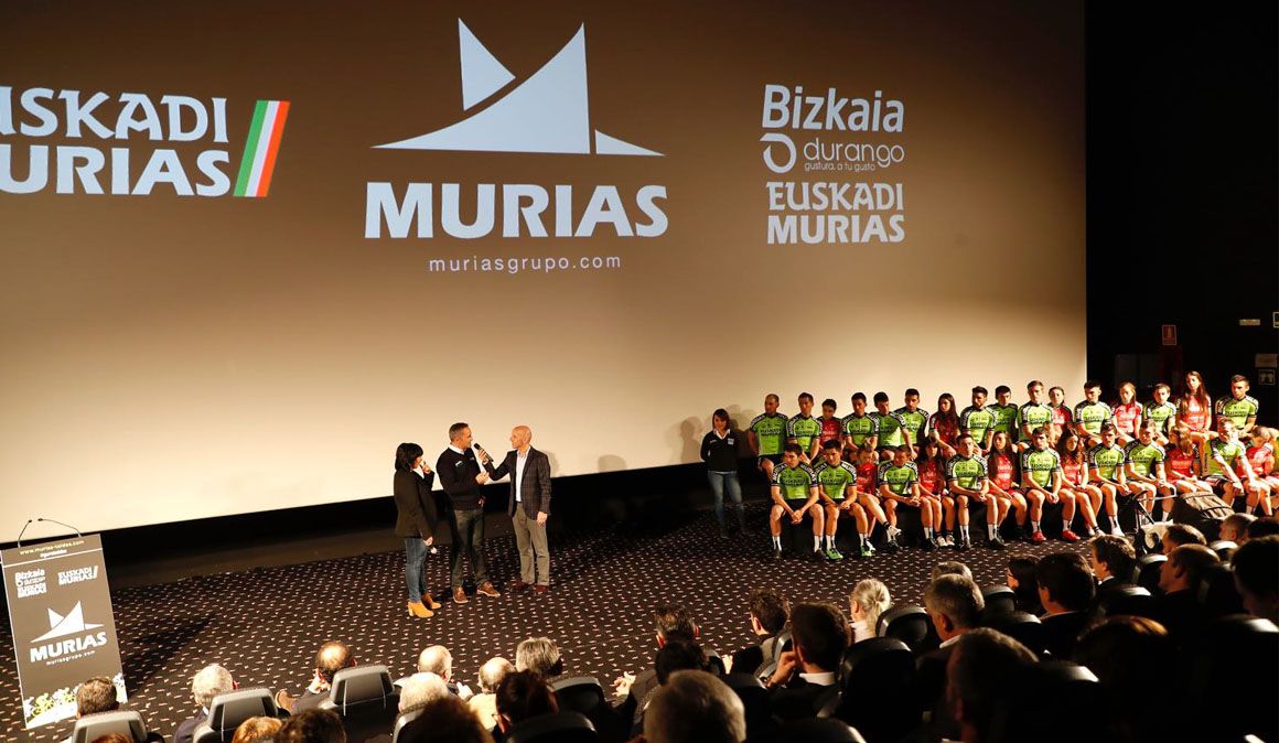 El Euskadi-Murias echa a andar en su nueva aventura Profesional Continental