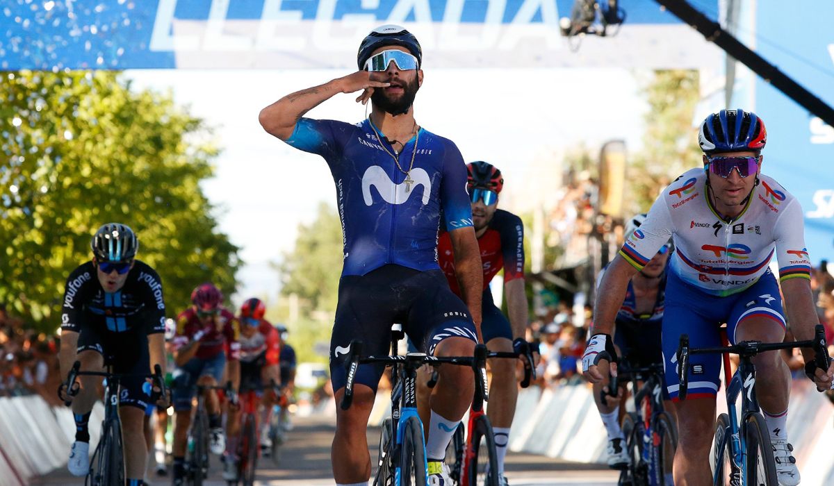 Victoria y liderato para Fernando Gaviria en la Vuelta a San Juan