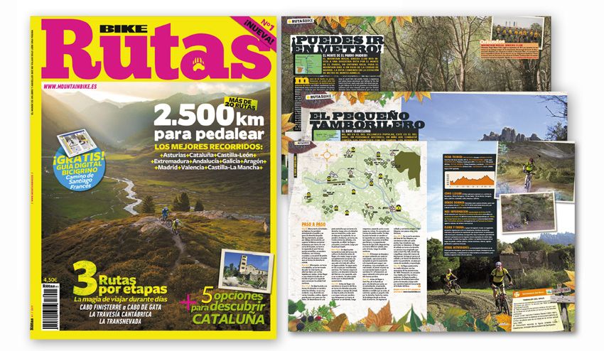 BIKE Rutas, 2.500 kilómetros para pedalear
