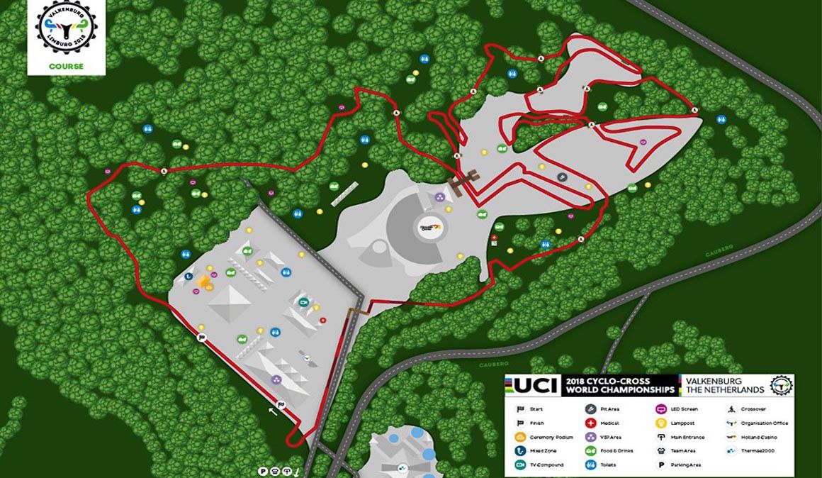 El Mundial de ciclocross en Valkenburg