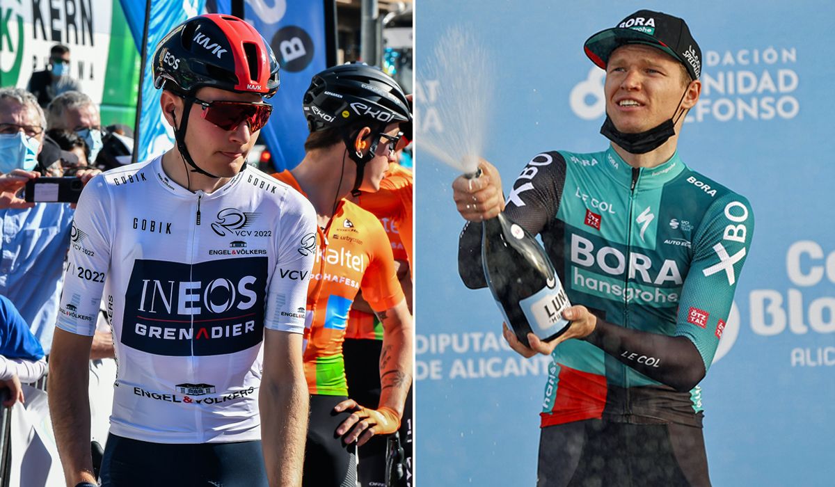 Carlos Rodríguez y Aleksandr Vlasov, dos de los principales favoritos en la Volta a la Comunitat Valenciana 2023