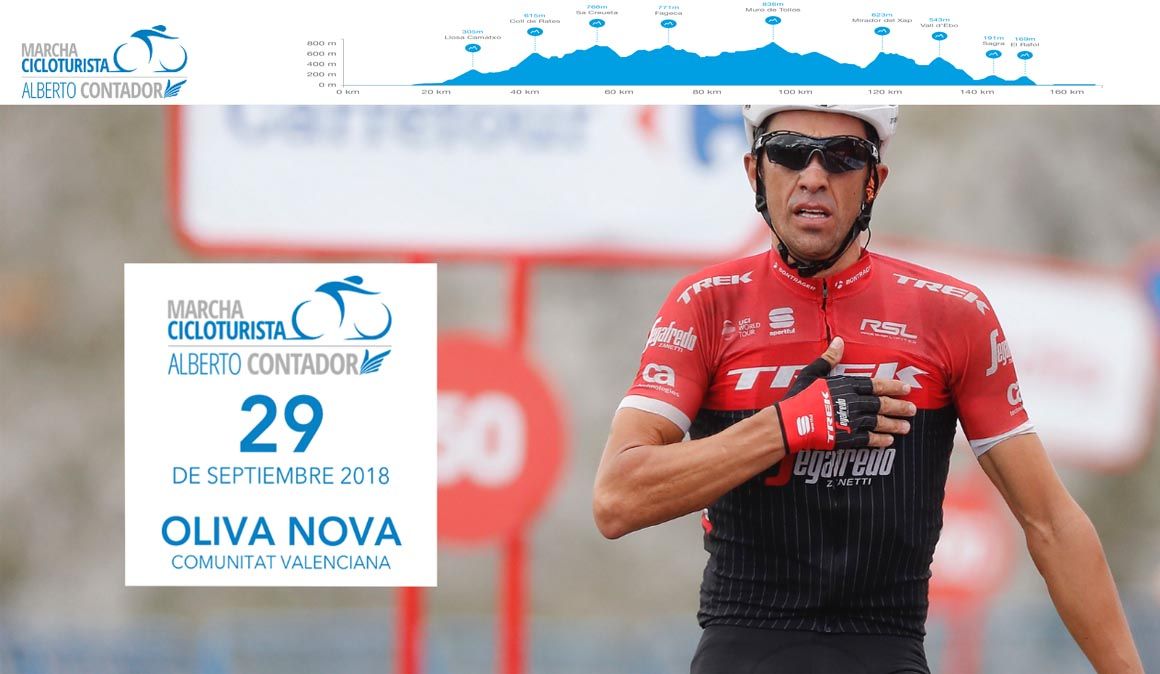 Abiertas las inscripciones para la marcha de Alberto Contador