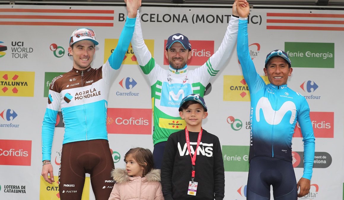 Alejandro Valverde conquista su tercera Volta a Catalunya