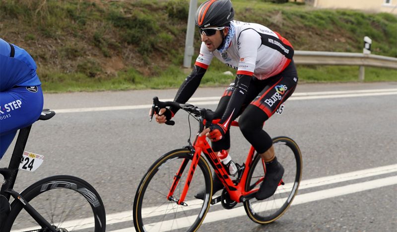 Diego Rubio, finalmente sin Itzulia por las secuelas de su reciente atropello