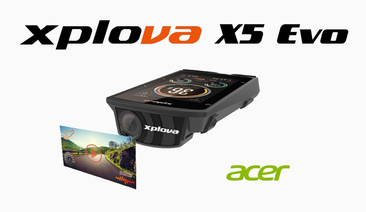 Xplova X5 Evo, ciclocomputador GPS con cámara de acción integrada