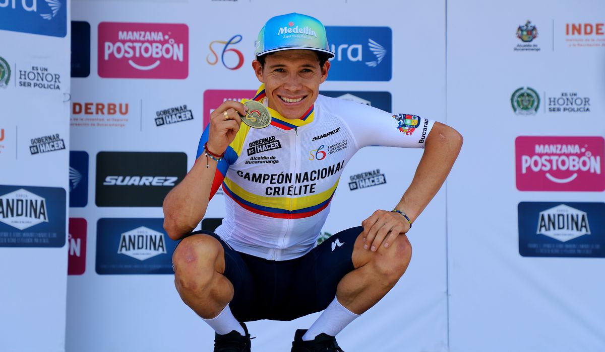 Miguel Ángel López, campeón de Colombia contrarreloj