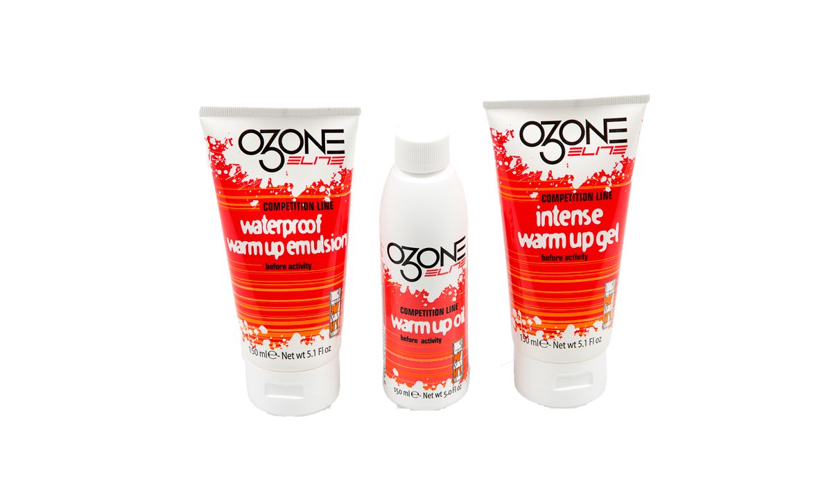 Cremas de calentamiento Elite Ozone (prueba)