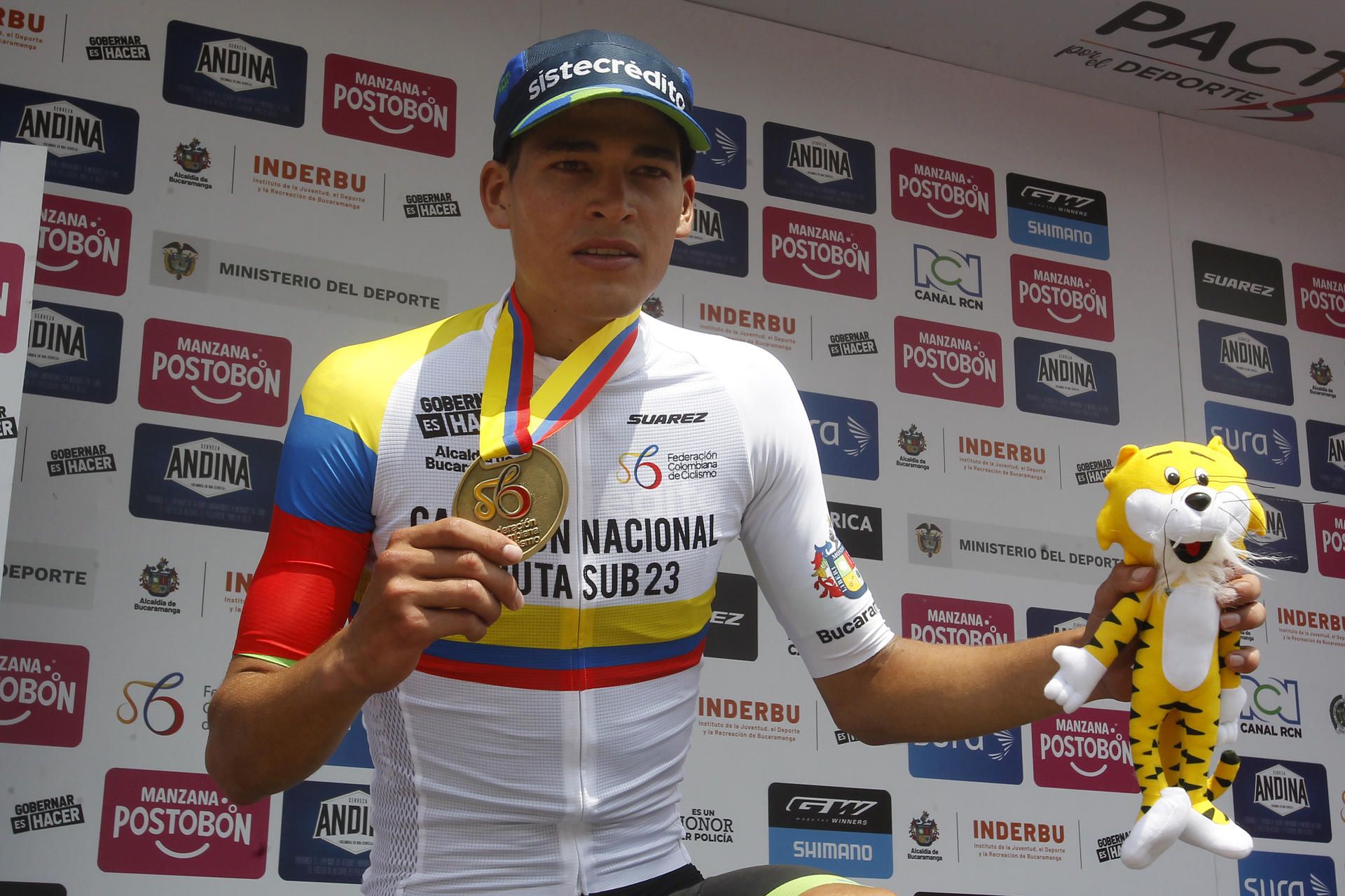 Un recolector de café es el nuevo campeón sub'23 de ruta en Colombia.