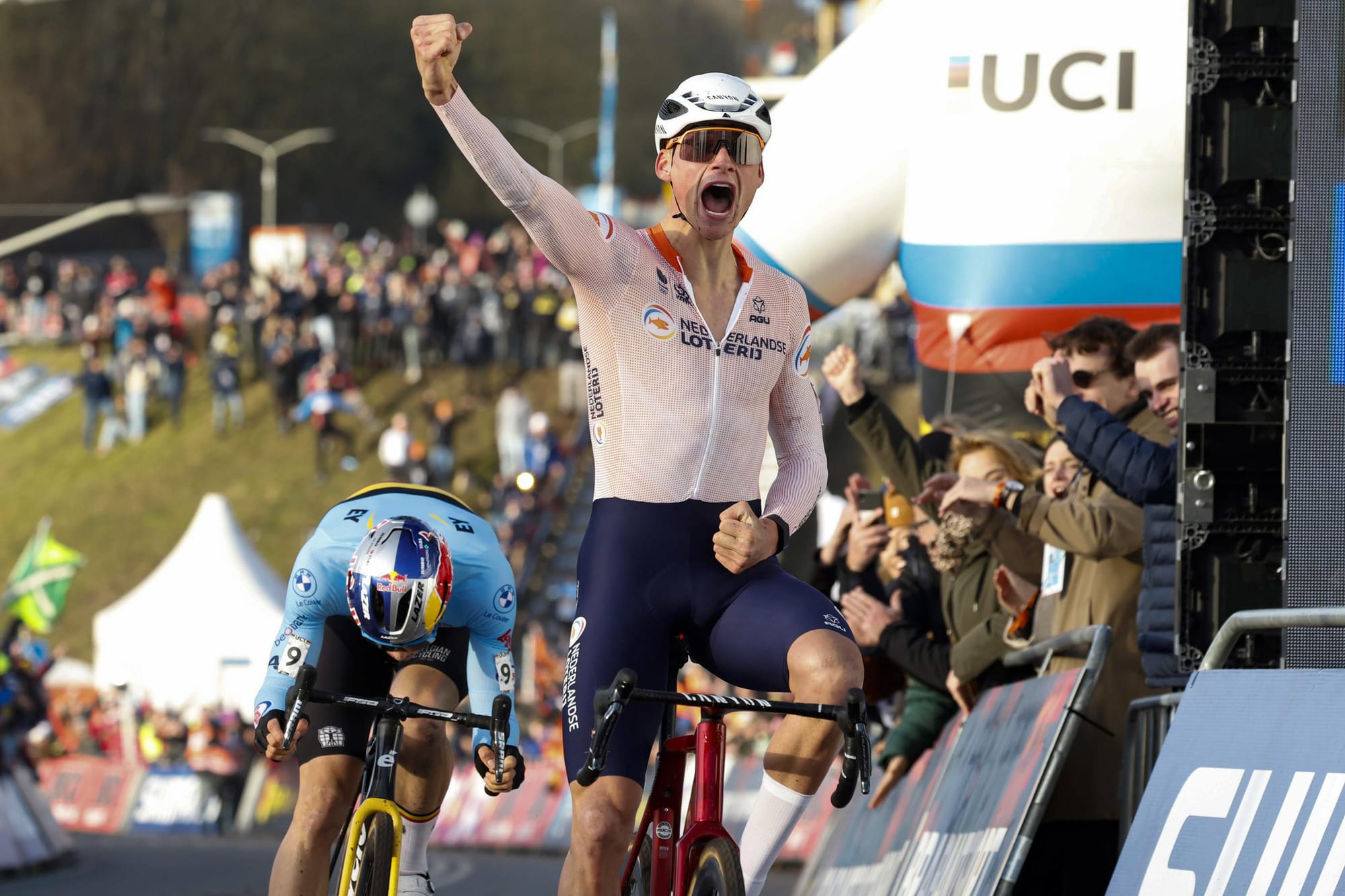 Mathieu van der Poel, campeón del mundo de ciclocross.