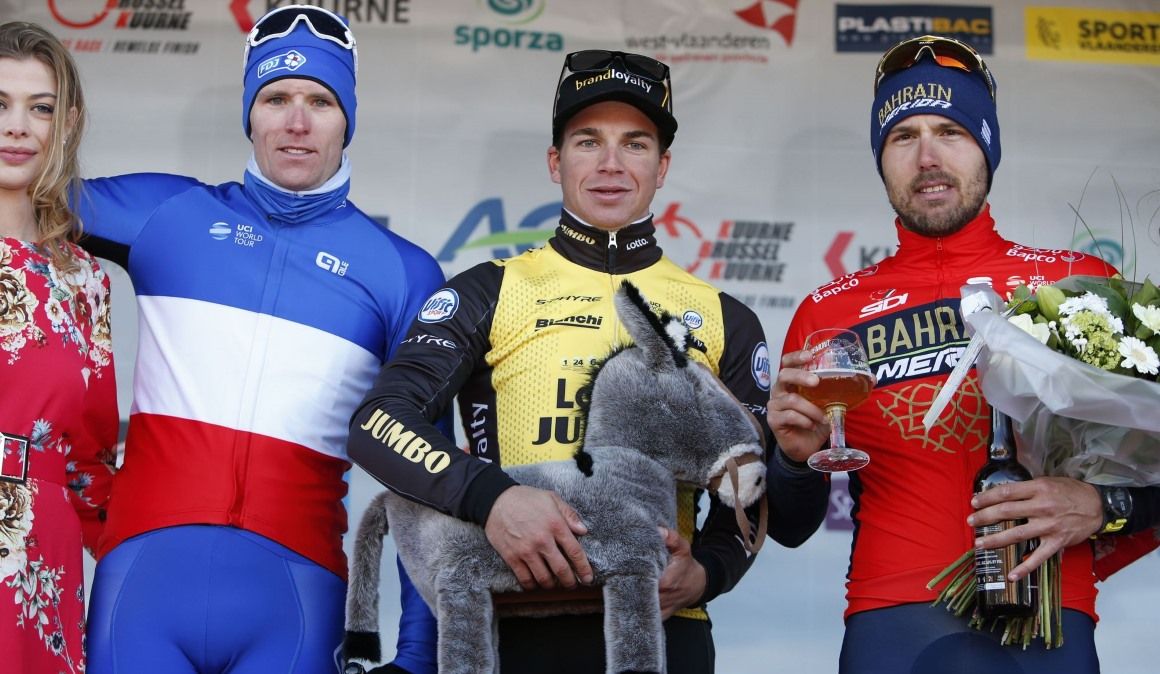 Groenewegen se impone al sprint en la Kuurne-Bruselas-Kuurne