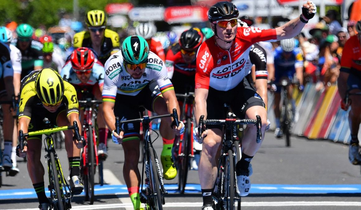 Greipel se impone en el primer duelo de sprinters en el Tour Down Under