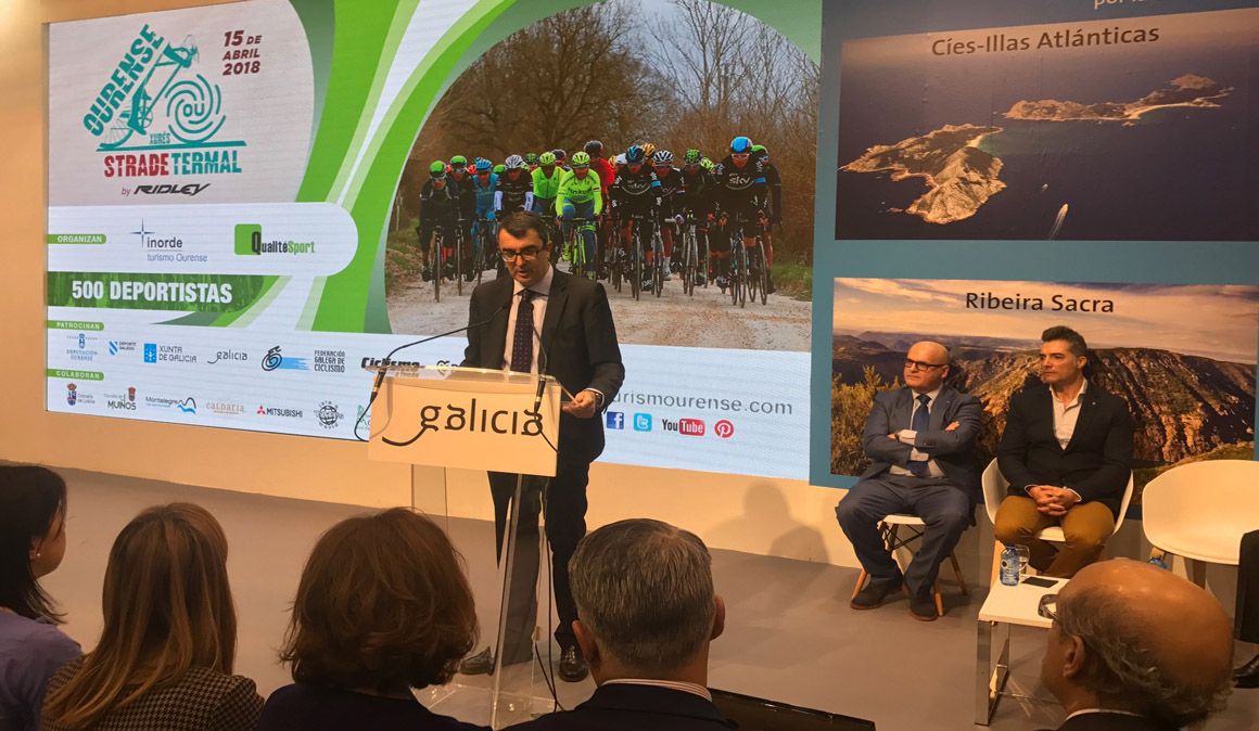 Presentada en FITUR la etapa de la Vuelta de la Ribeira Sacra