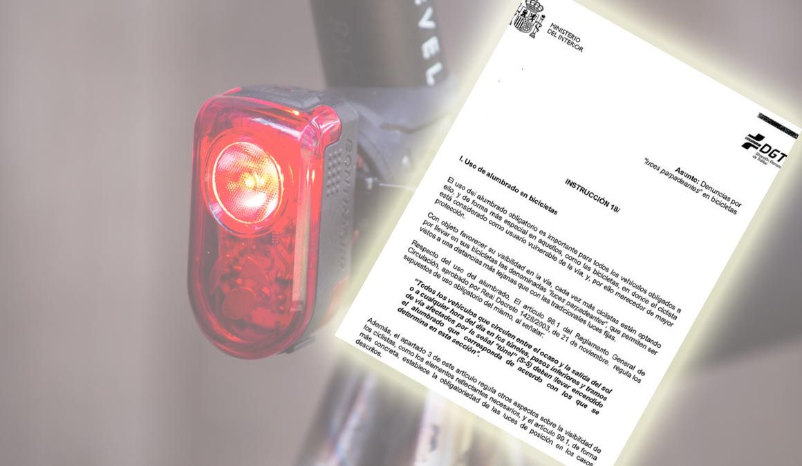 La DGT firma una instrucción para no multar las luces rojas intermitentes