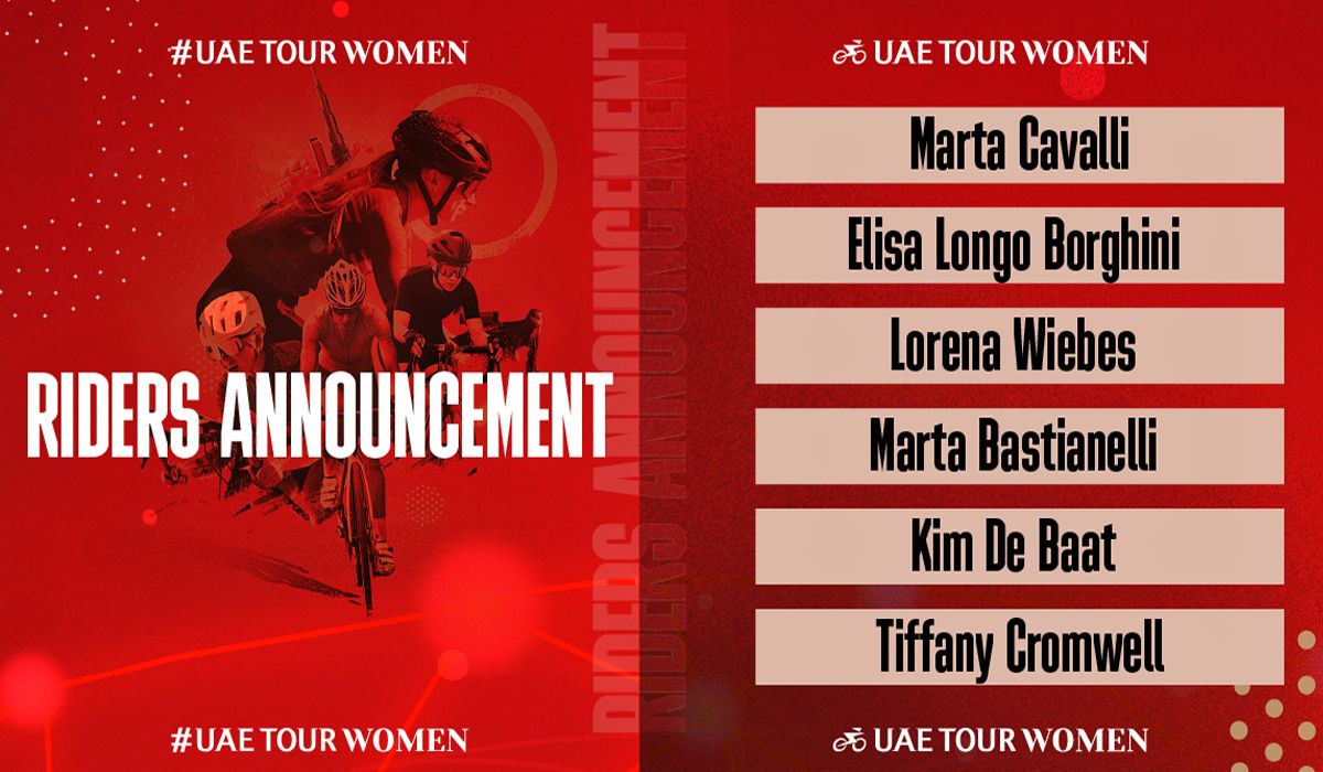 La primera edición del UAE Tour femenino presenta un cartel de lujo
