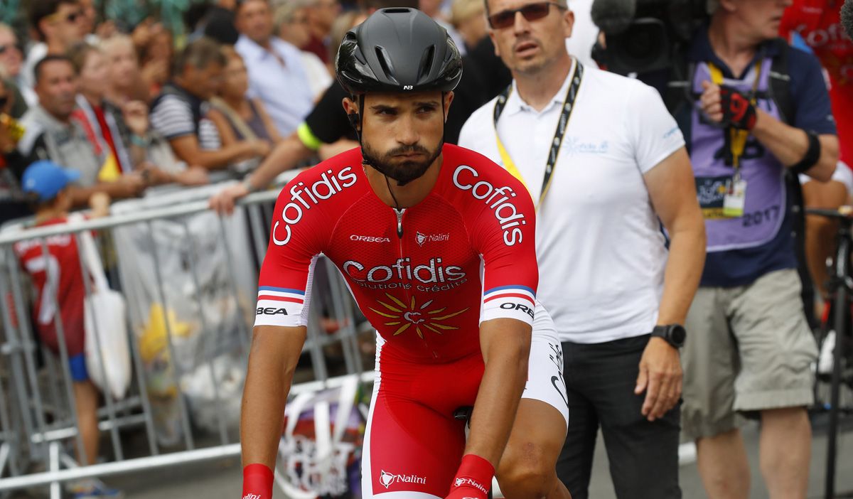 Bouhanni: “Estuve a punto de perder la vista”