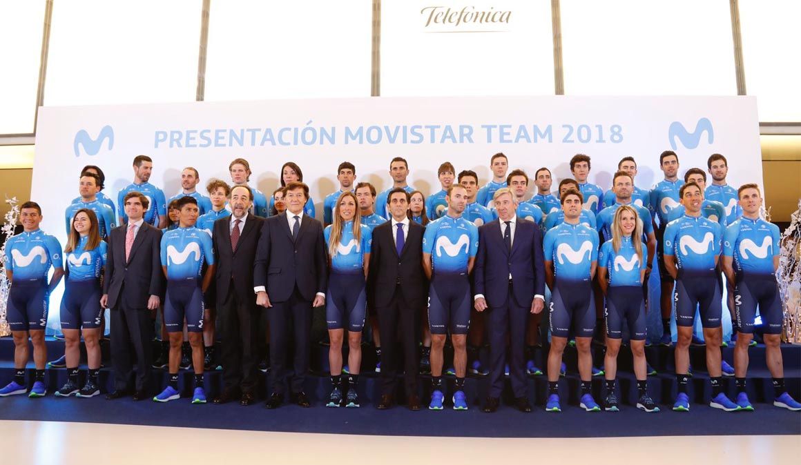 El Team Movistar de 2018