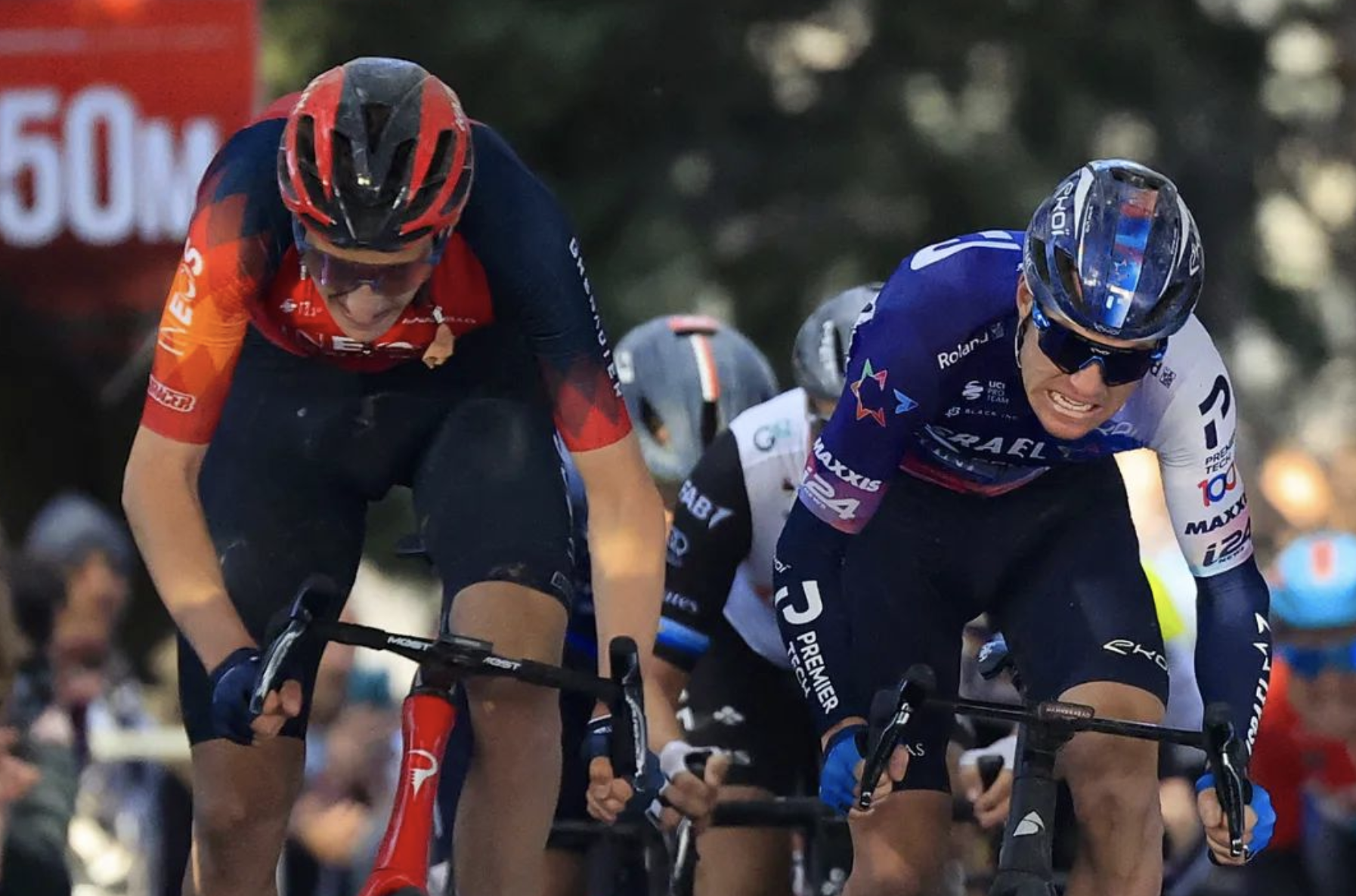 El británico Ben Turner gana al sprint la Vuelta a Murcia.