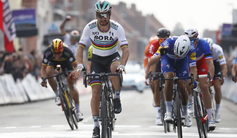 Peter Sagan se afianza en la historia de la Gante-Wevelgem