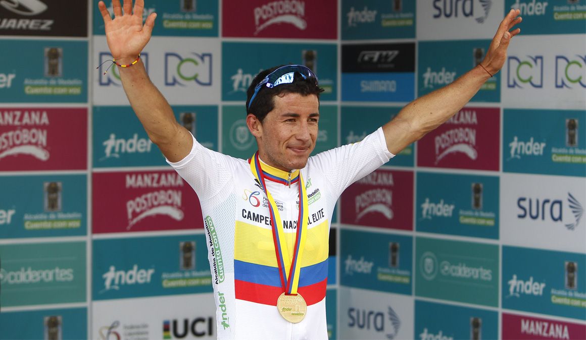 Sergio Luis Henao repite como campeón nacional de ruta de Colombia