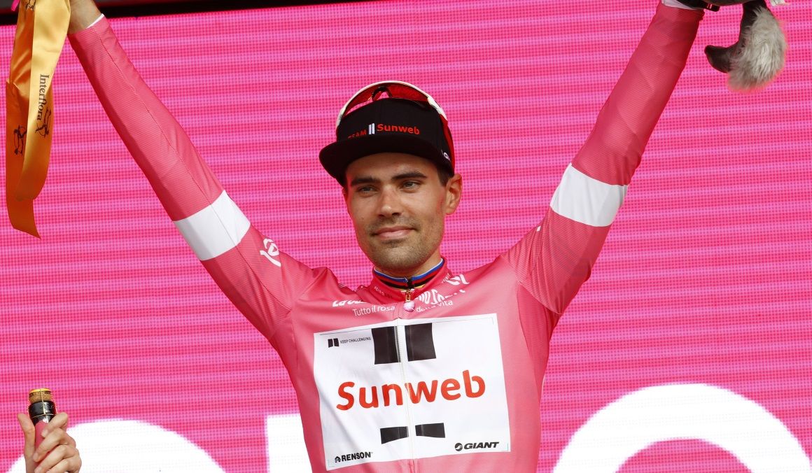 Dumoulin sigue de rosa